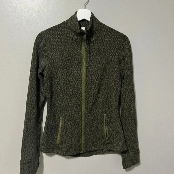Lululemon Define Jacket 4 Black Brave Dark Olive Green - Picture 6 of 15